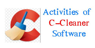 activities of cleaner in computer