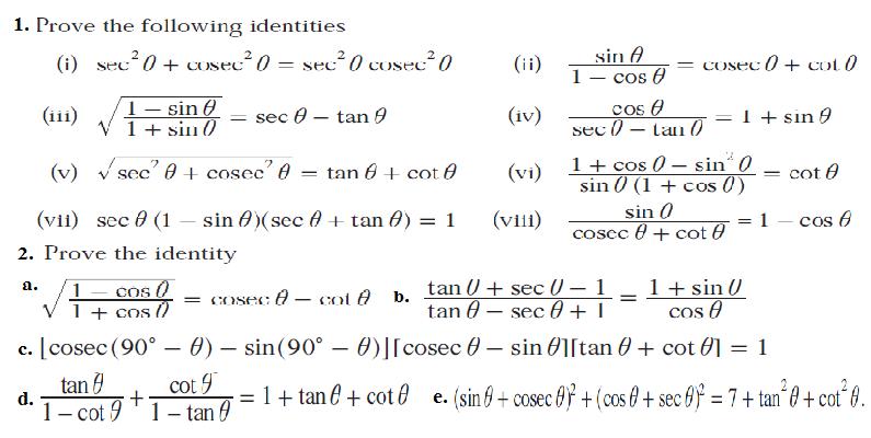 Maths Formulas Class 7 Cbse - definite integral properties math