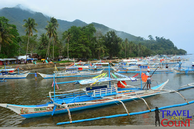 Boats lining up Sabang Port Boats lining up Sabang Port