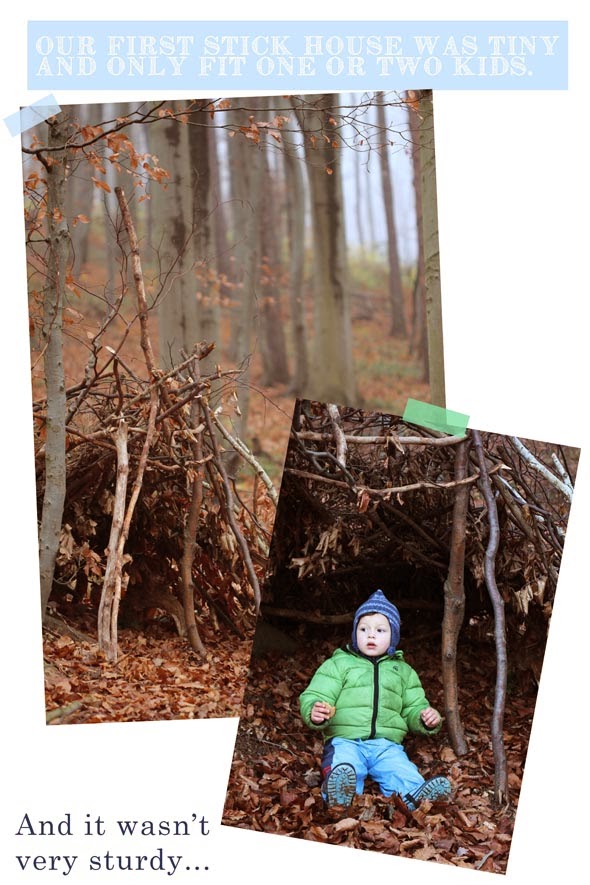 A Childhood in Nature Outdoor Project A Stick House