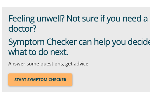 Symptom Checker