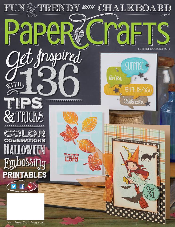 Paper Crafts Magazine Sept/Oct 2013 Clare's creations