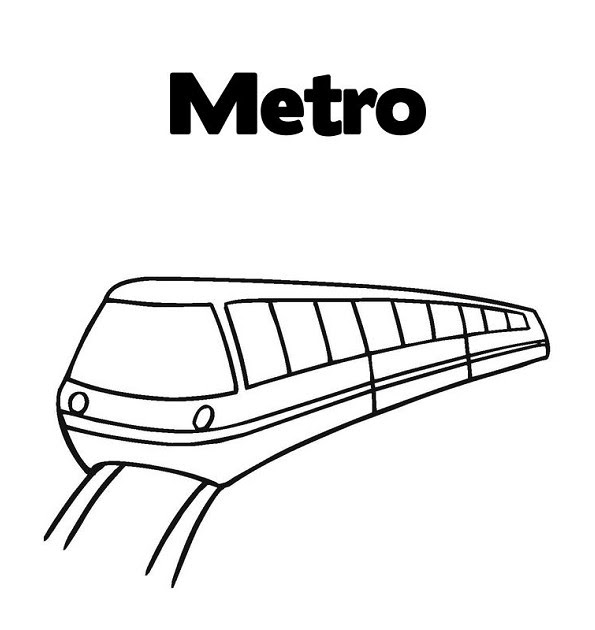 Vlc Peque Tren Dibujos Para Colorear
