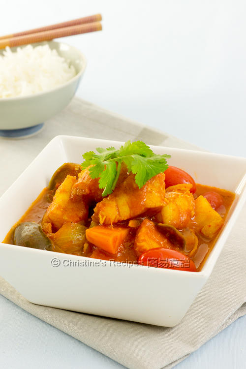 咖哩番茄魚 Fish Tomato Curry01