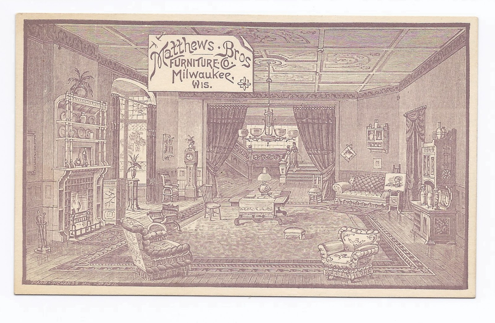 Stalking The Belle Epoque Object Of The Day Matthews Bros Furniture