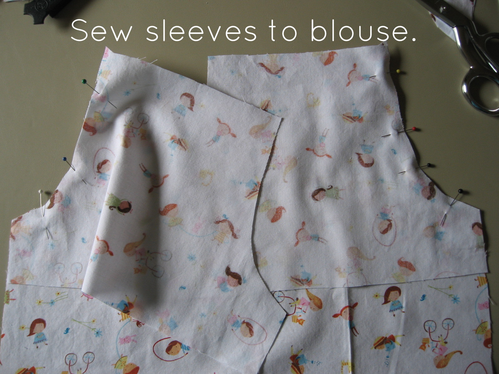 Pickup Some Creativity Banded Peasant Blouse Tutorial, Part Two.