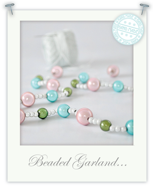 Beaded Garland Beaded Garland