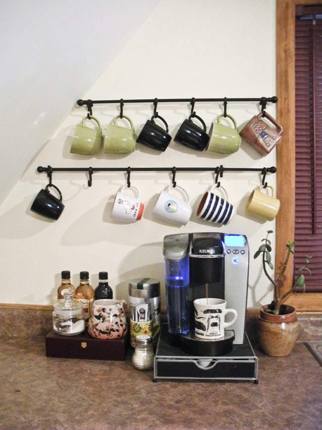 five sixteenths blog Make it Monday // Create a Cozy Home Coffee Bar