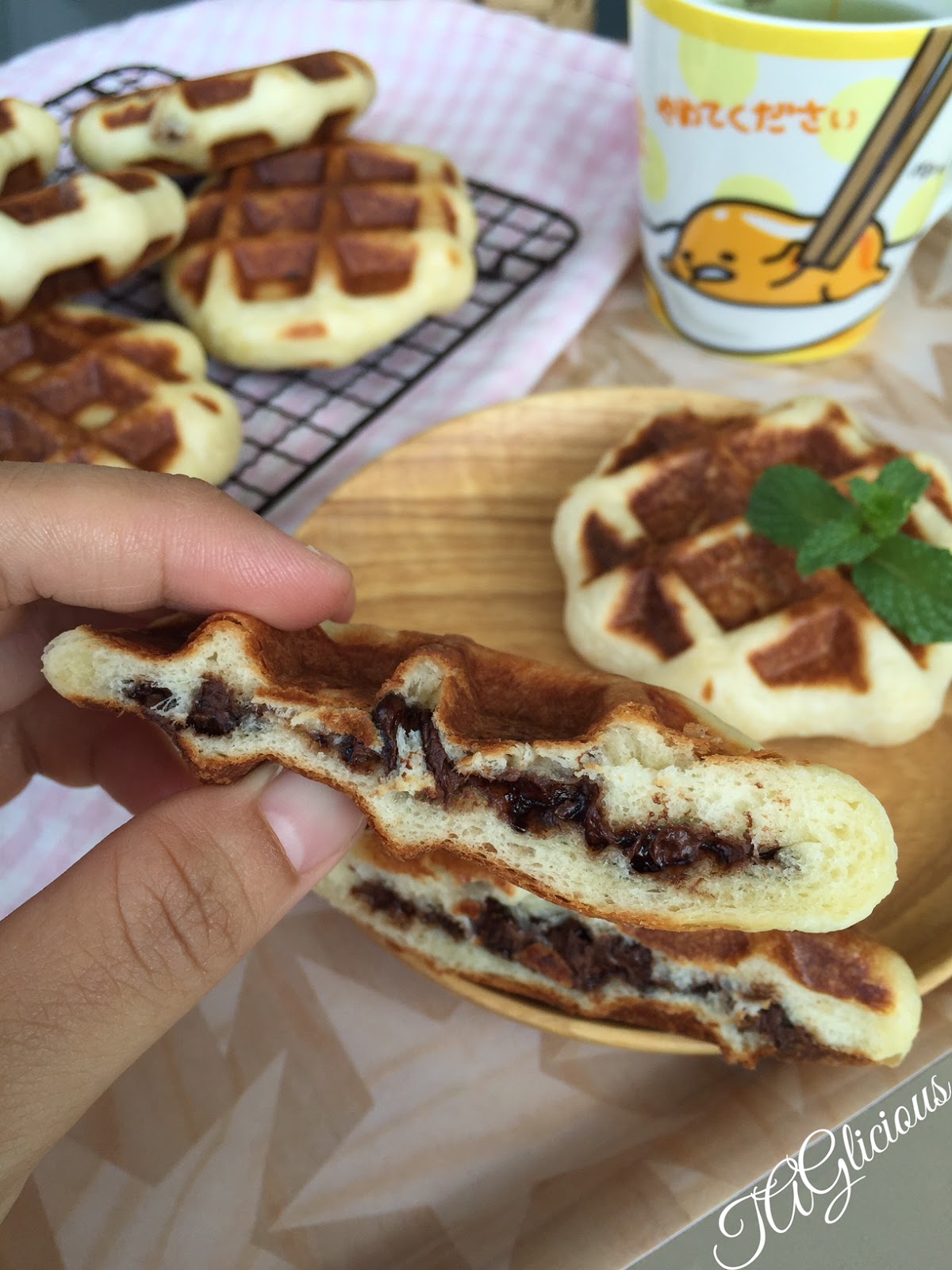 TAGlicious Waffle Bread with Chocolate