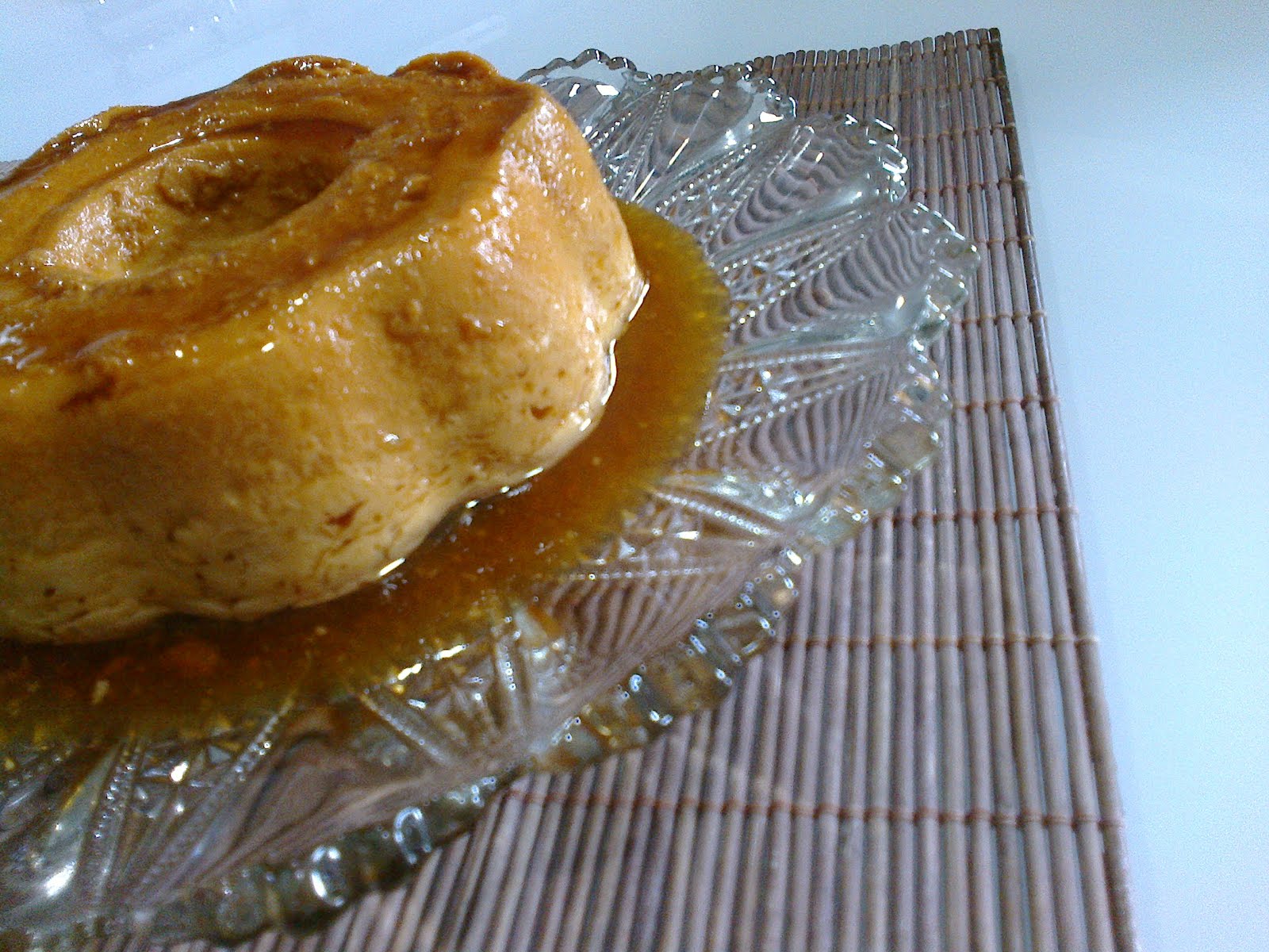 Guloso qb Pudim flan de Vinho do Porto no microondas