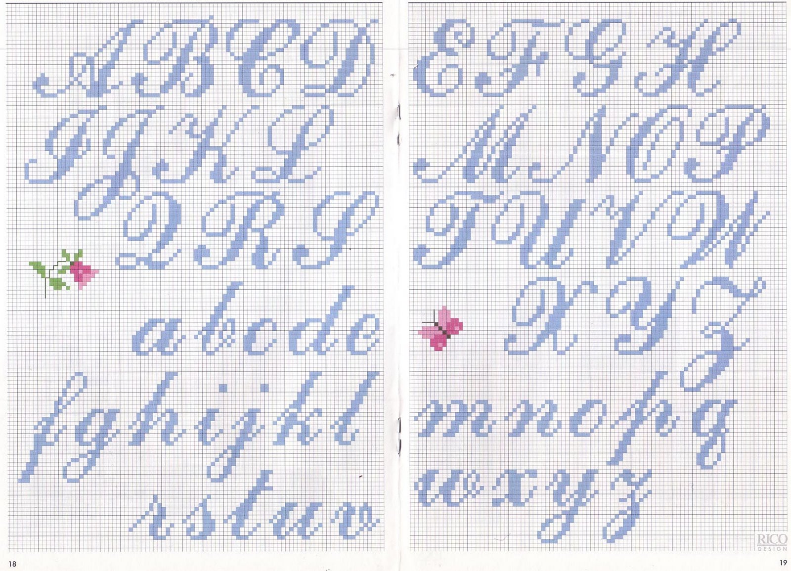 Monogramas Grandes Em Ponto Cruz ANDRÉA em ARTEESONHOS: MONOGRAMAS GRANDES - ACHADOS MARAVILHOSOS!