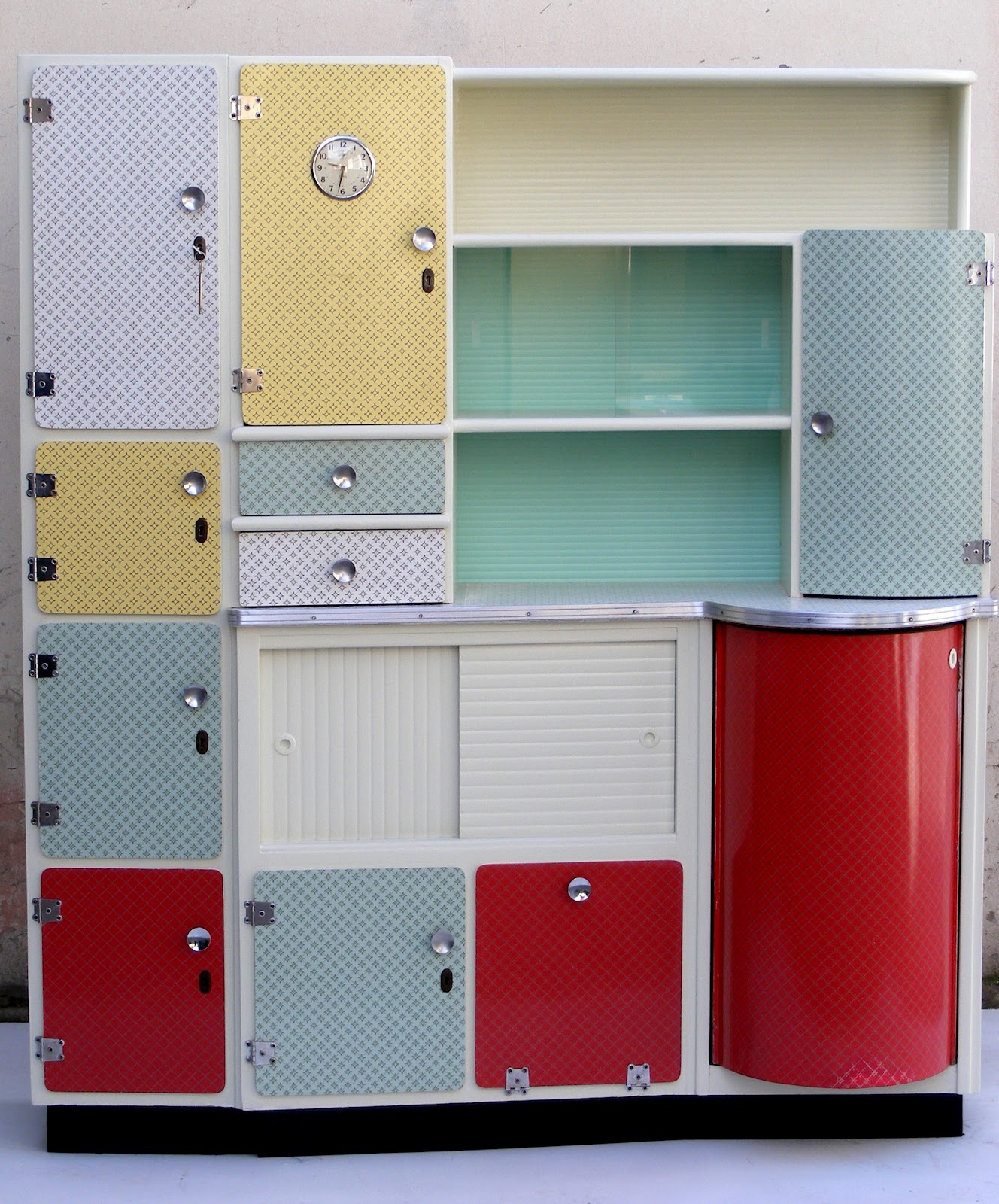 1950s metal kitchen cabinets Retro Kitchen Dresser