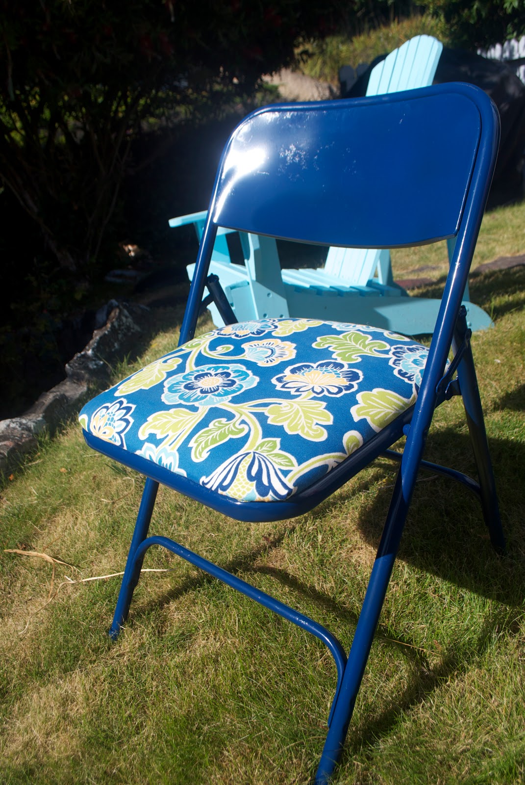 Sewinmachine Metal Foling Chair Makeover