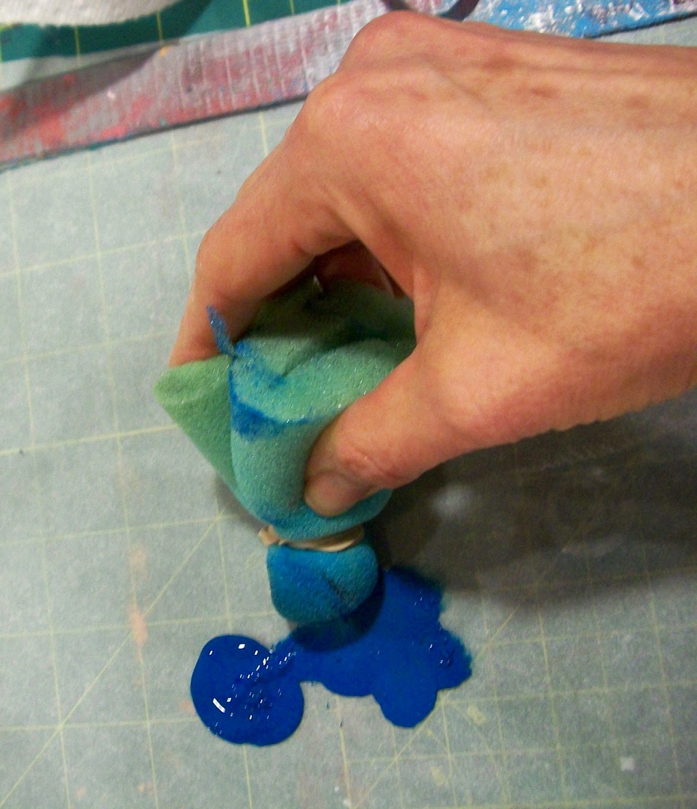 Julie B Booth Day 8 Fabric Printing at Home Blog Tour