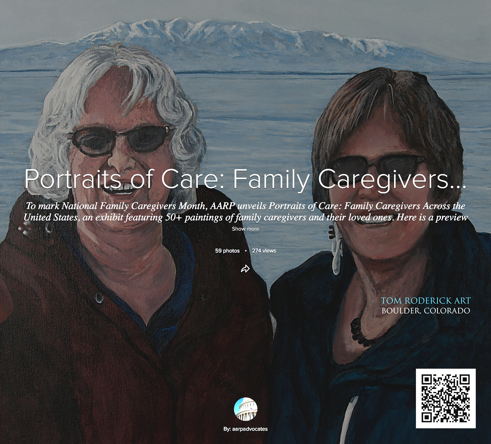 AARP Portraits of Care 2015