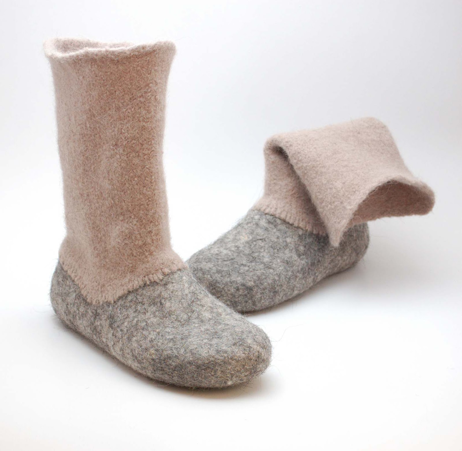 Rasa Home Felted wool boots