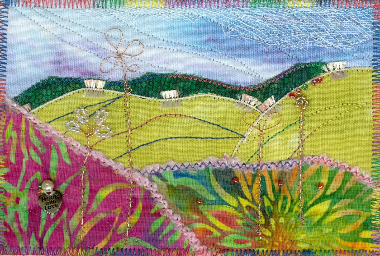 Vivian Helena Creates Fabric Landscapes Vivian Helena Creates Fabric Landscapes