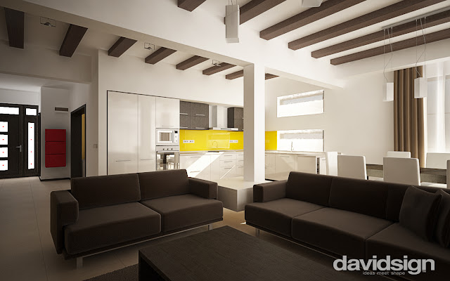 design living bucatarie