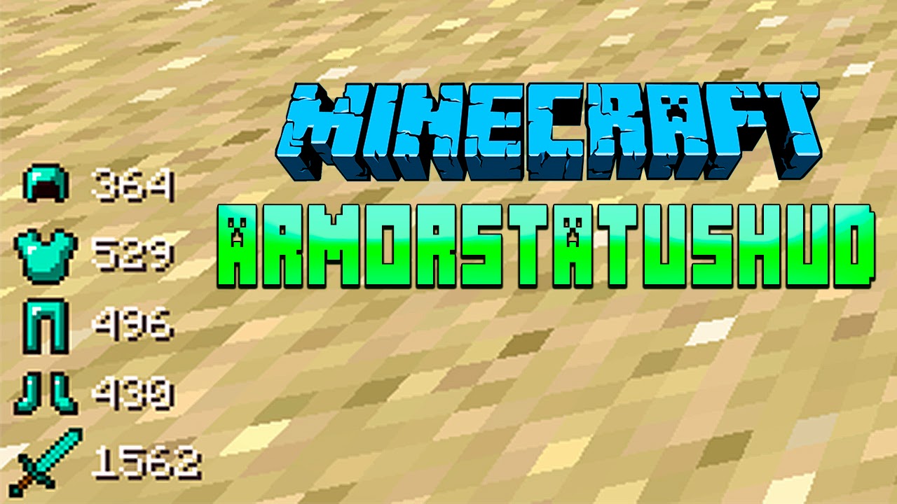 ArmorStatusHUD Como Instalar Mods No Minecraft Os melhores mods