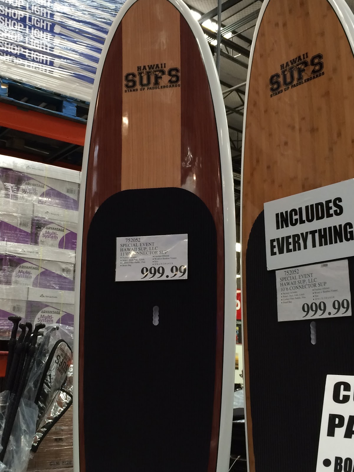 Hawaii SUPS Connector Stand Up Paddleboard Costco Weekender