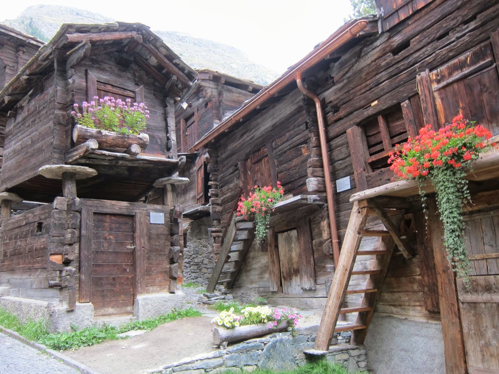 Dans le vieux Zermatt