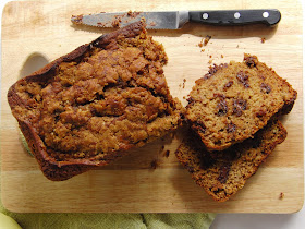 Curly Girl Kitchen: Brown Sugar Chocolate Chip Banana Bread (with a