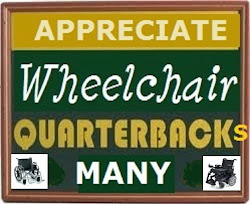 WHEELCHAIR QUARTERBACK!