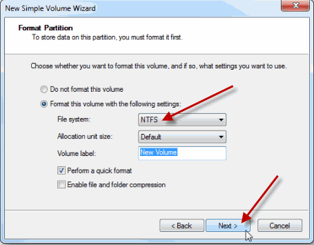 Partitioning Hard Drive In Windows 7 Home Premium Without Formatting