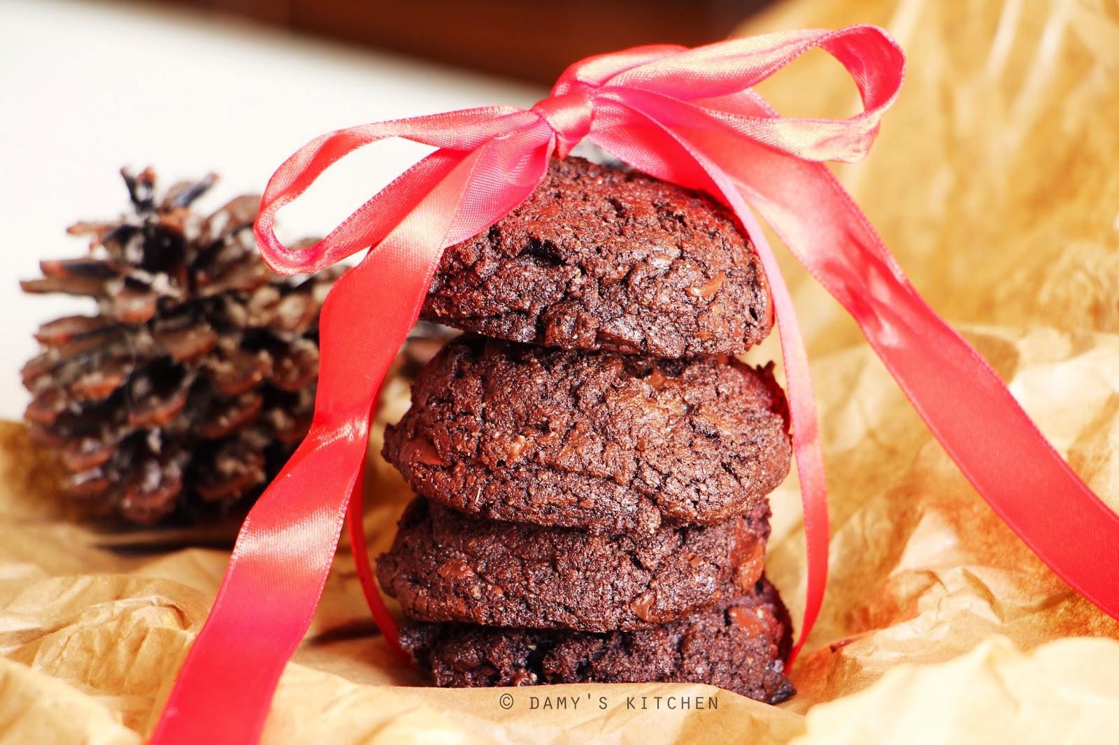 GLUTENSİZ ÇİKOLATALI KURABİYE Damy�s Kitchen