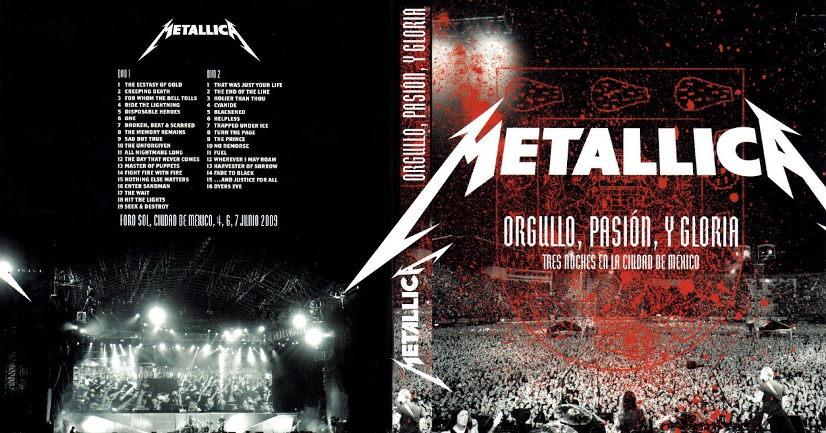 metallica orgullo pasion y gloria dvd 2 descargar