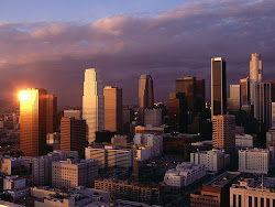 City of Los Angeles at Sunset