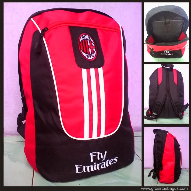 Tas Ransel Bola Murah Ac Milan 03 Bordir Toko Serba Hemat tas ransel bola murah ac milan 03 bordir toko serba hemat