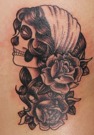 Traditional Skull Tattoo