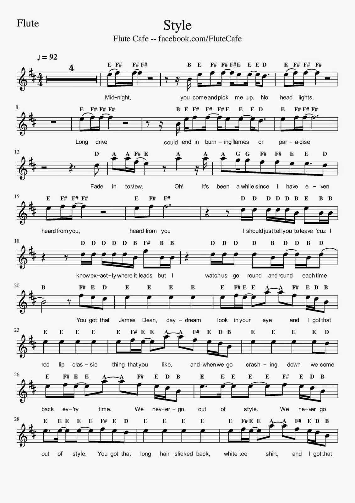 no me queda mas flute sheet music no me queda mas flute sheet music