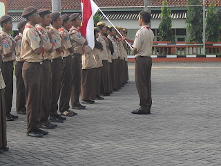Pramuka SMA Negeri 1 Magetan: Pelantikan Bantara SMAN 1 Magetan Gudep