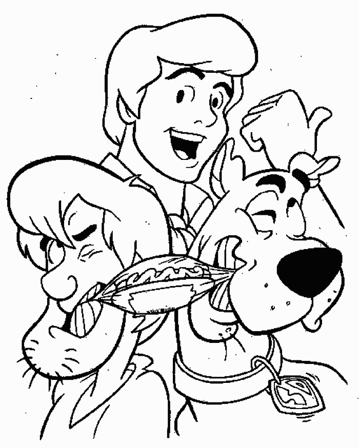 Scooby Doo Coloring Pages Free Coloring Pages Printables for Kids