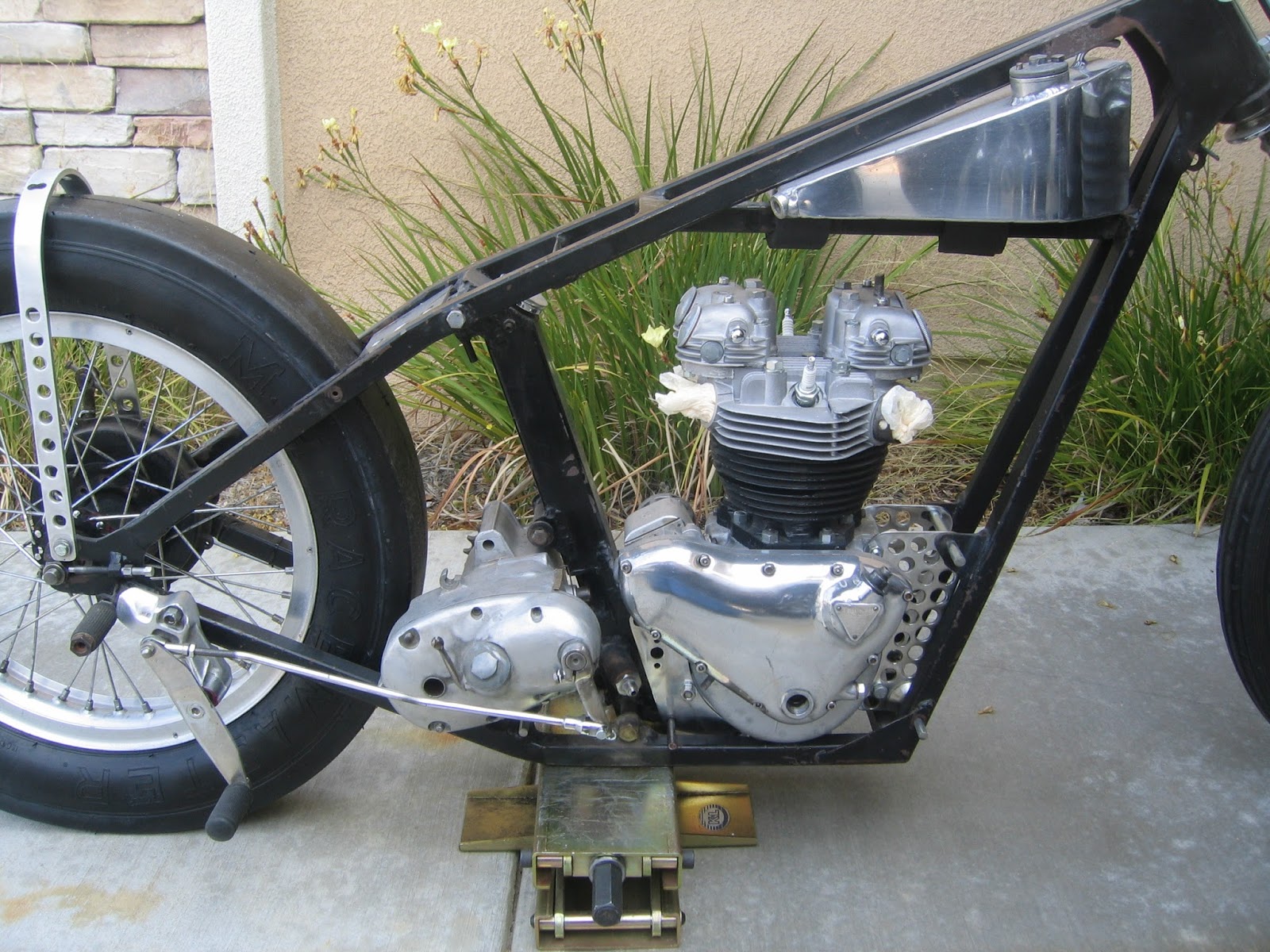 Musings Of A Motorcycle Aficionado........ 1960 Triumph Vintage Drag