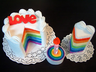 Resep Rainbow Cake Manis Lezat