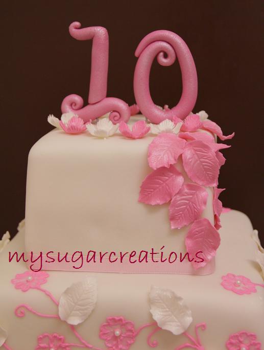 My Sugar Creations (001943746M) Pink 10th Wedding