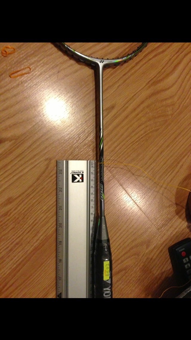 badminton racket check point balance badminton