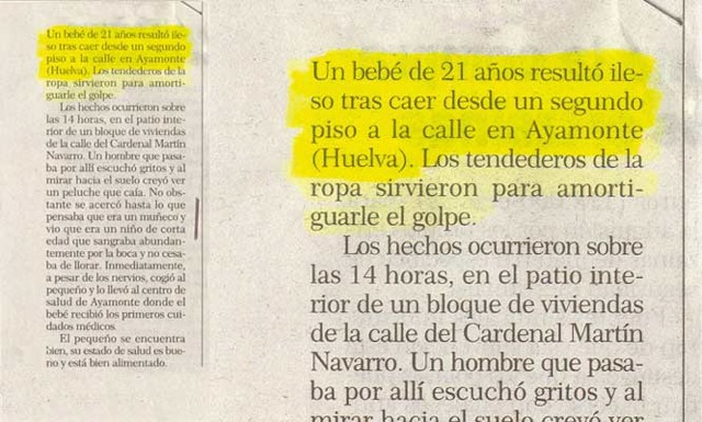 Graciosos titulares en periódicos que no te los debes perde Graciosos titulares en periódicos que no te los debes perde