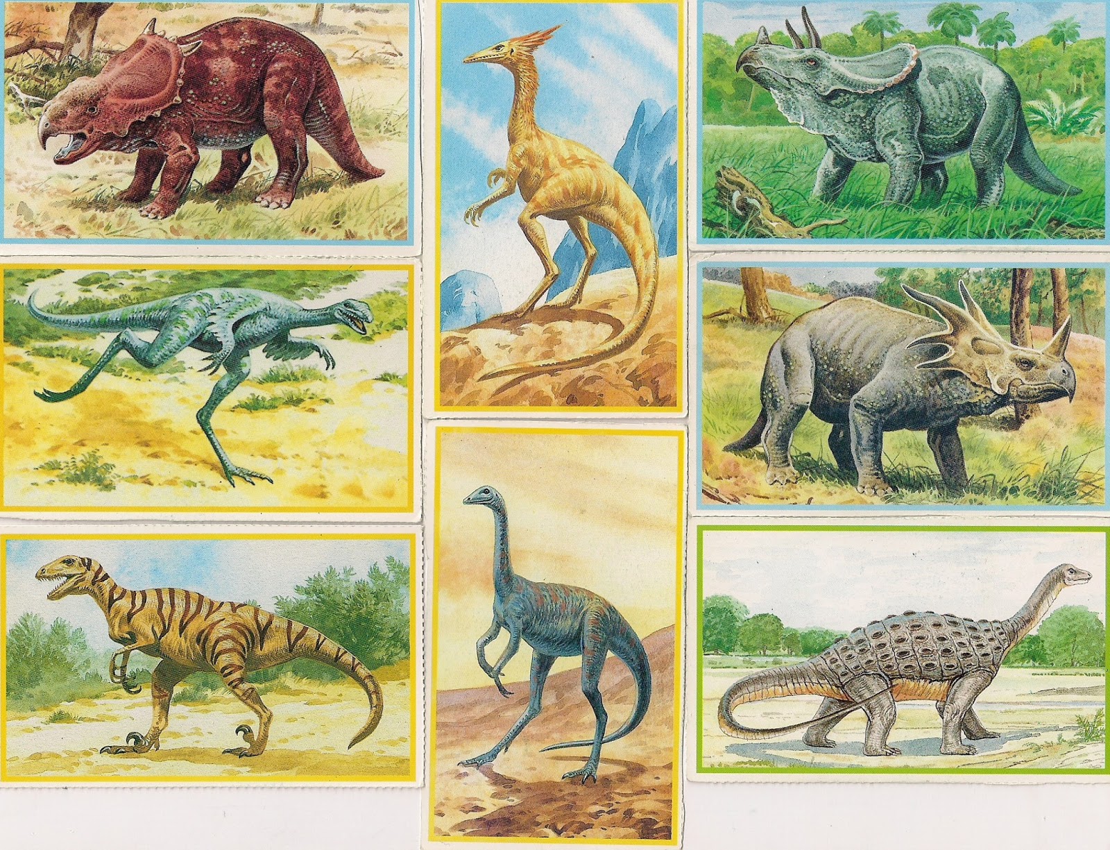 Identificazione dei dinosauri Maglietta Tipi di dinosauri Dino ABC
