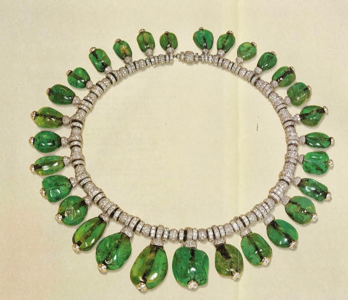 The Connecting Culture of Fashion Cartier emerald necklace vs. J. Crew