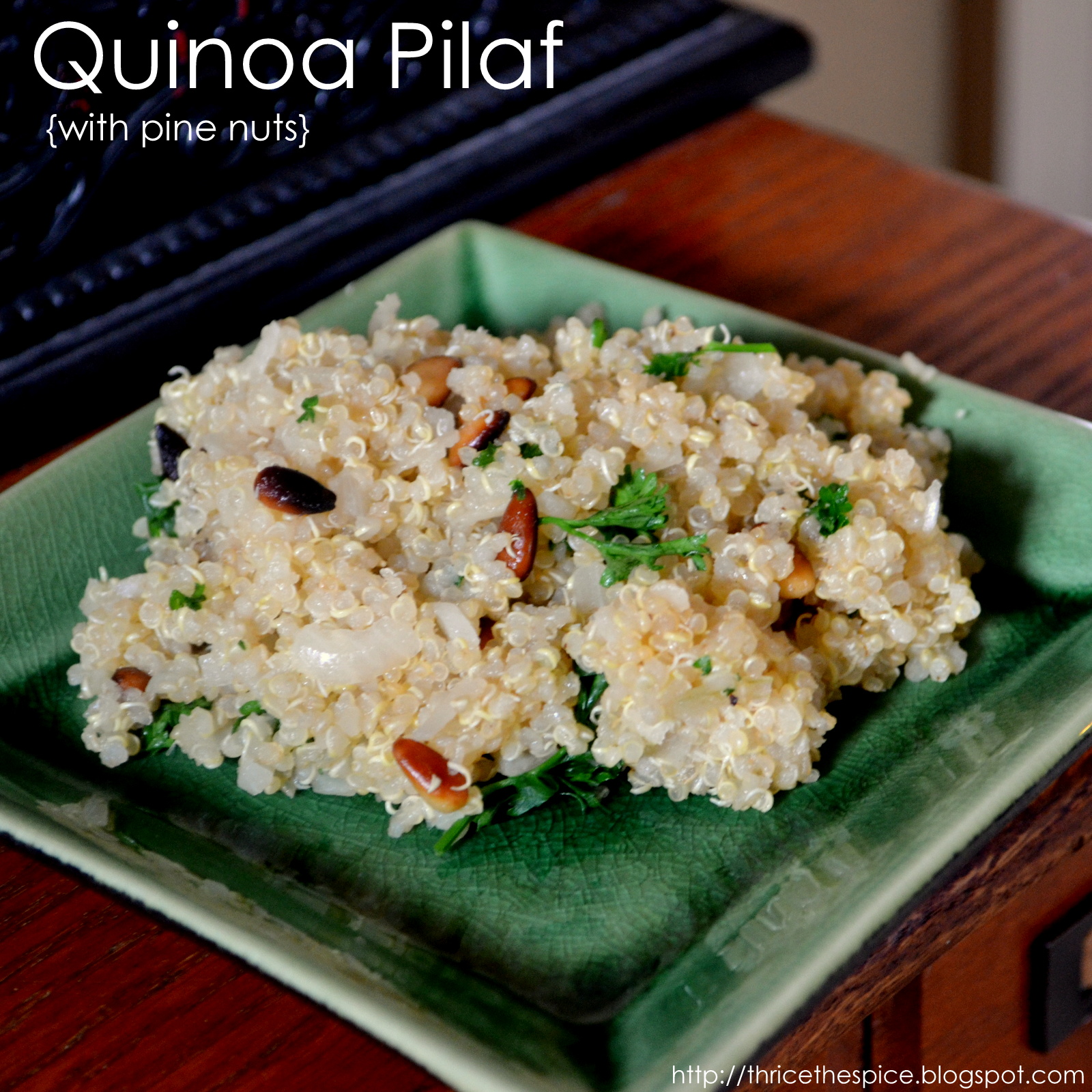 ThriceTheSpice Quinoa Pilaf