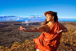 Hula in Hawaii Volcanoes National Park