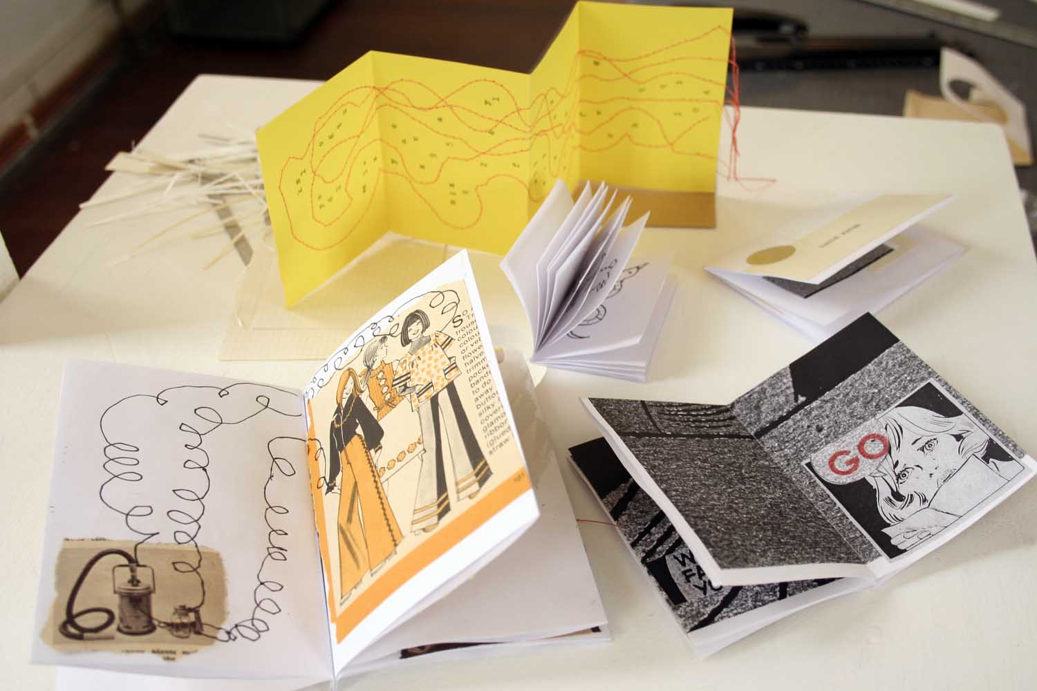 Memo Illustration zine making