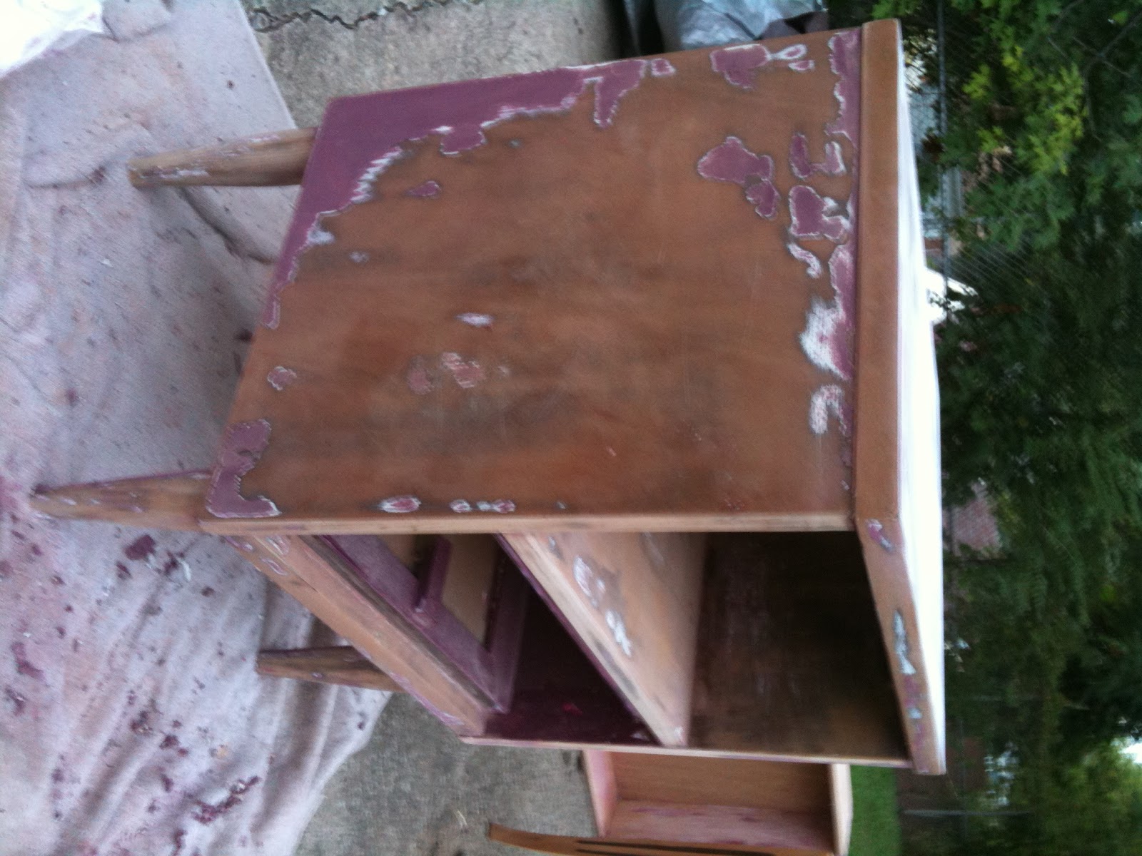 change of scenery How To yellow nightstand