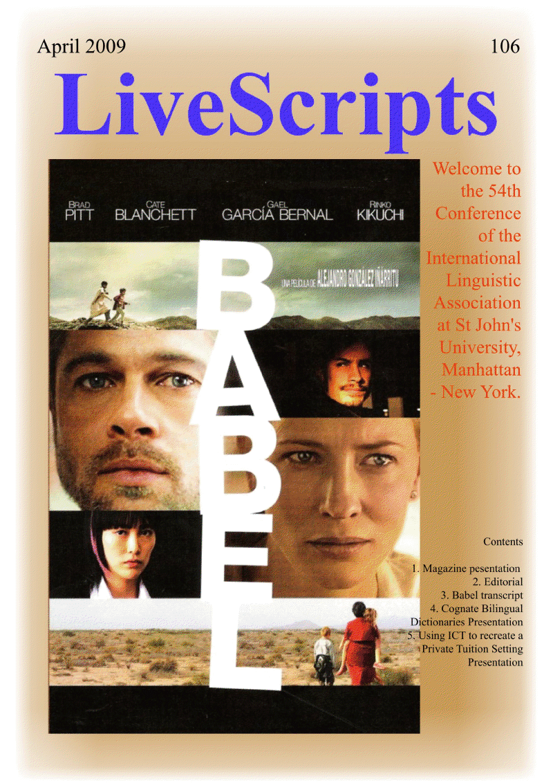 Babel movie essay picture