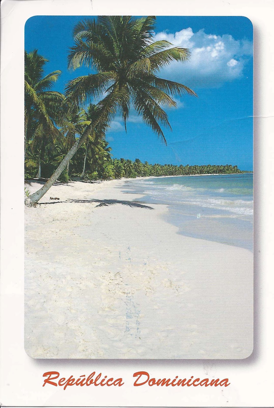 A Journey of Postcards A Postcard from the West Indies Dominican Republic