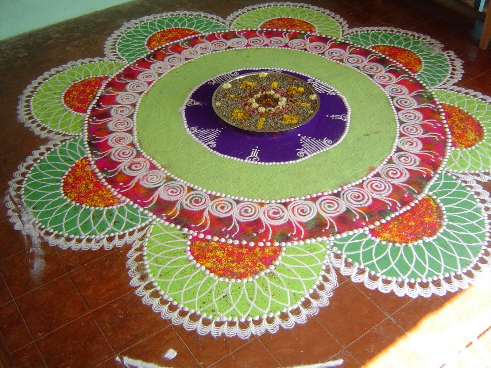 diwali rangoli photos